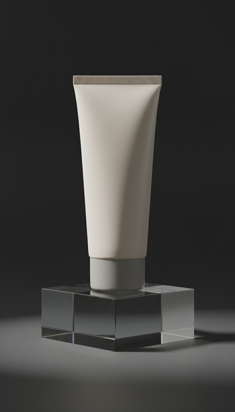 Soft-touch hydrating moisturizer tube