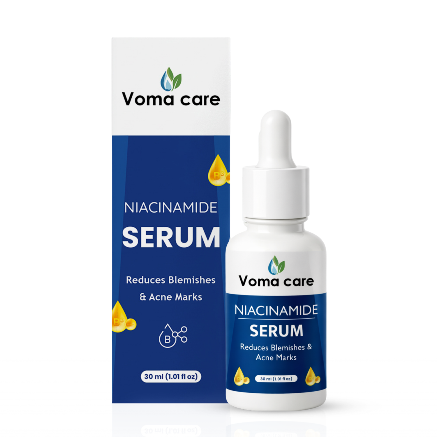5% Niacinamide Face Serum with Aloe Vera 10% & Hyaluronic Acid | Minimises Open Pores, Controls Oil & Blemish - Prone Skin | For Oily, Acne-Prone & All Skin Types |Women & Men | 30ml
