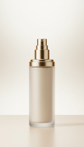 Revitalizing moisturizer with gold accent