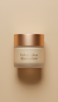 Moisturizer with velvet matte finish